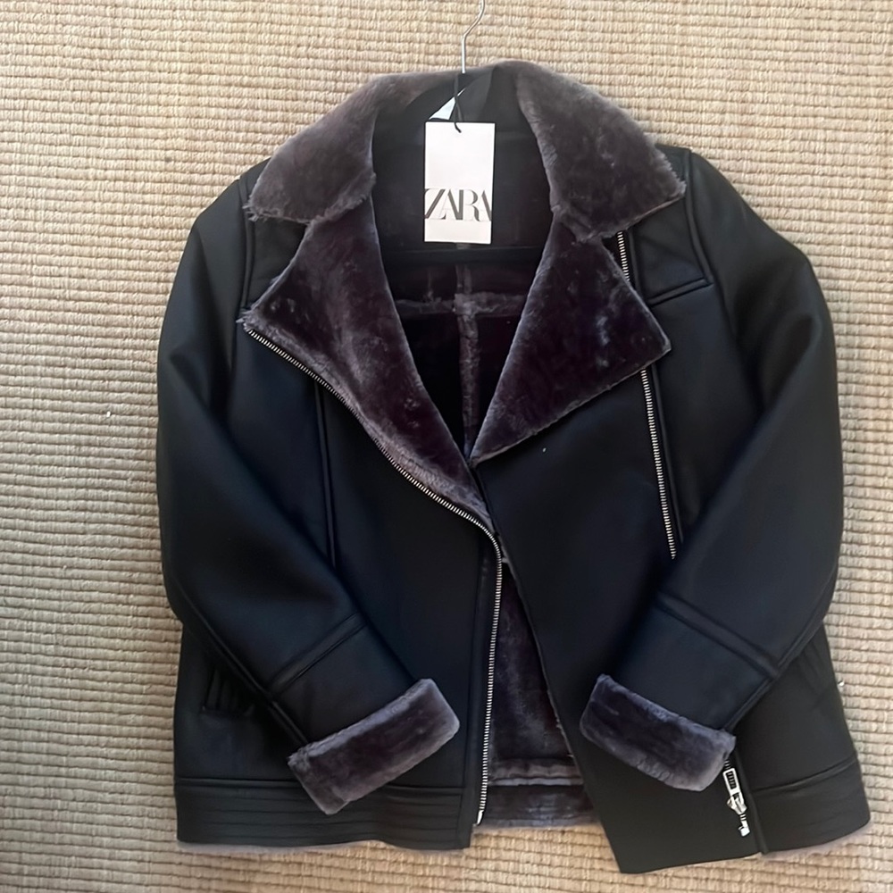 Big Girls Faux Leather jacket